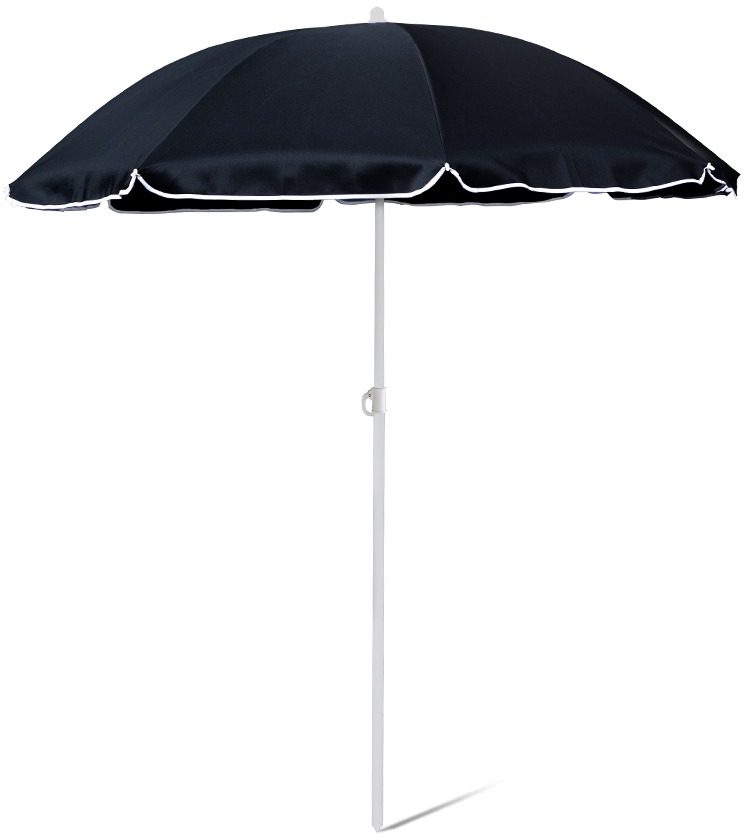Slunečník zahradní BASIC, průměr 180cm, antracit