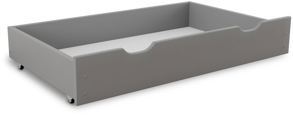 TEXTILOMANIE Úložný box pod postel 200 cm, šedá