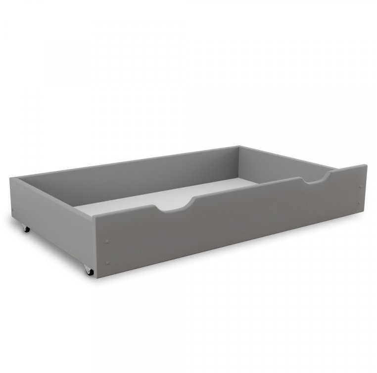 TEXTILOMANIE Úložný box pod postel 98 cm, šedá