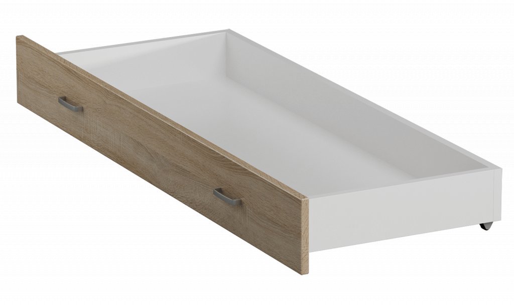 TEXTILOMANIE Ikaros Úložný box pod postel 159 cm, dub sonoma