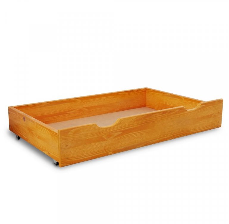 TEXTILOMANIE Úložný box pod postel 98 cm, olše