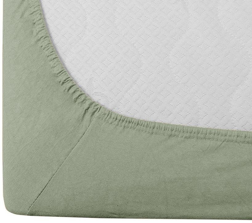 TEXTILOMANIE Jersey světle zelené 90 × 200 cm