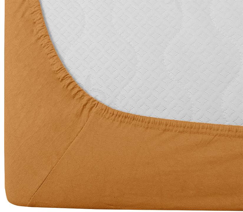 TEXTILOMANIE Jersey EXCLUSIVE meruňkové 160 × 200 cm