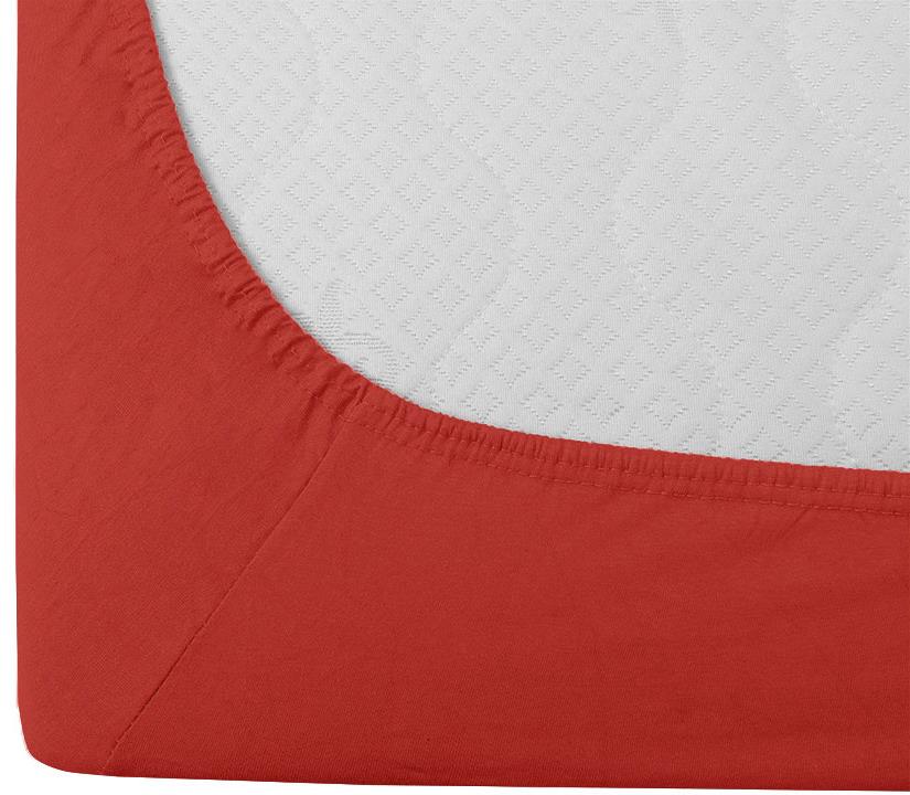 TEXTILOMANIE Jersey EXCLUSIVE červené 200 × 220 cm