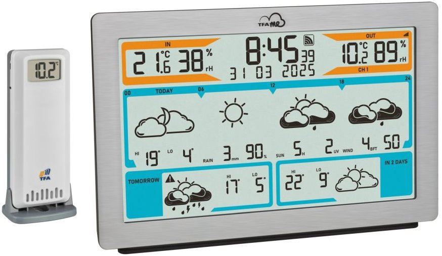 TFA 35.8100.54 bezdrátová, WiFi, s chytrou předpovědí TFA.me ID-02