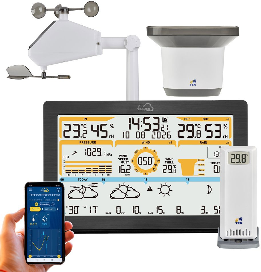 TFA 35.8106.01 bezdrátová, WiFi, s chytrou předpovědí TFA.me ID-05