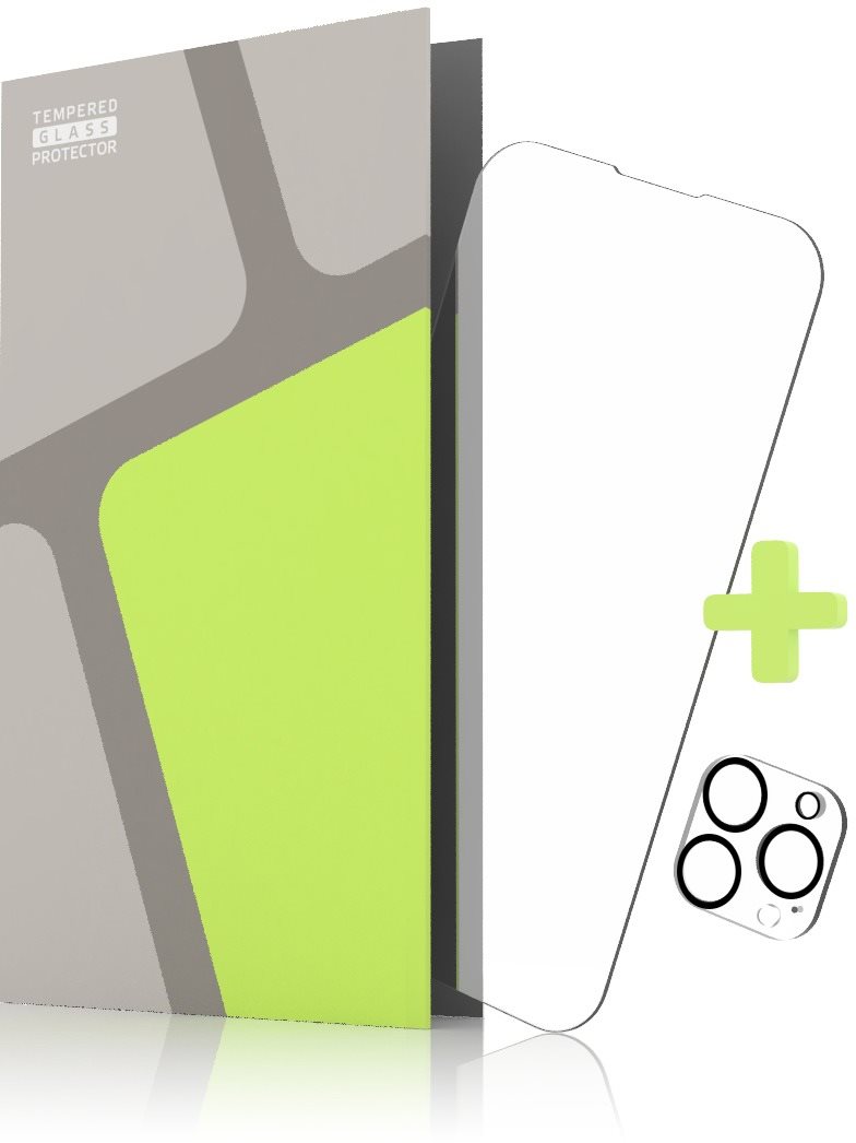 Tempered Glass Protector 0.3mm pro iPhone 14 Pro Max + sklo na kameru (Case Friendly)