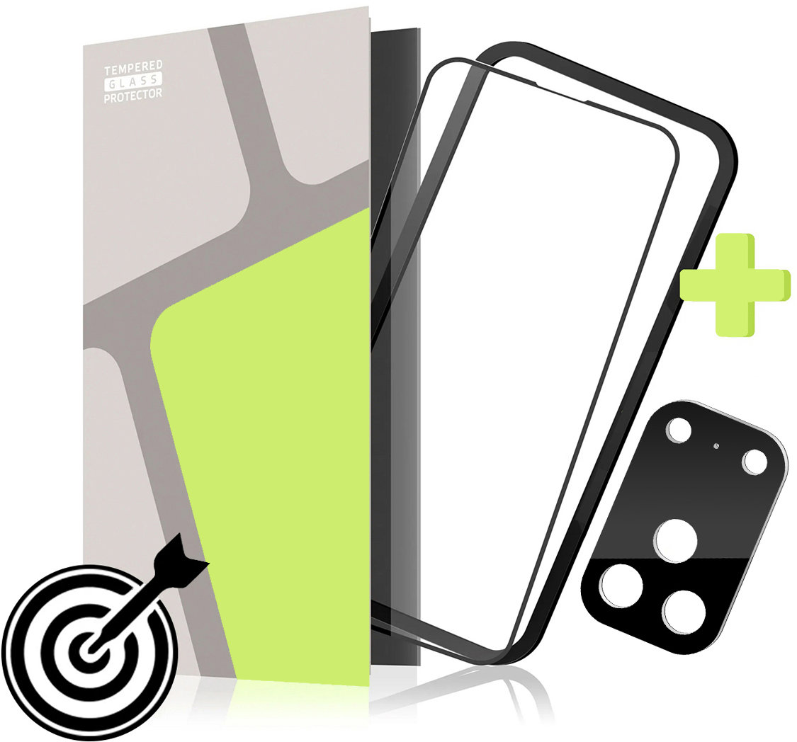 Tempered Glass Protector pro iPhone 18 Pro (3D Glass) + aplikátor