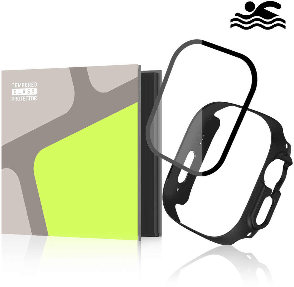 Tempered Glass Protector pro Apple Watch Ultra 3 / 2 / 1, voděodolné