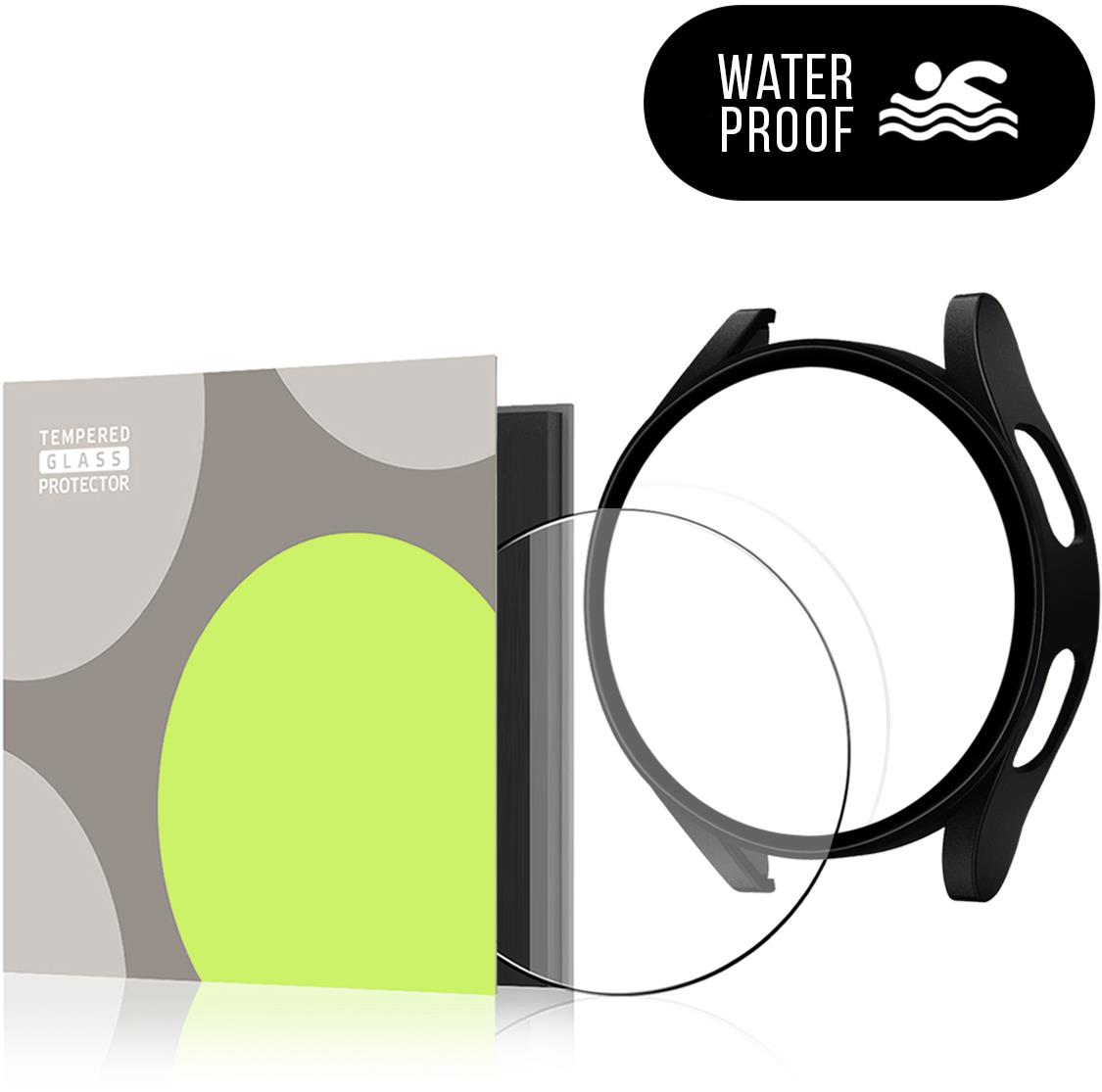 Tempered Glass Protector pro Samsung Galaxy Watch 7 40mm, voděodolné + sportovní pouzdro