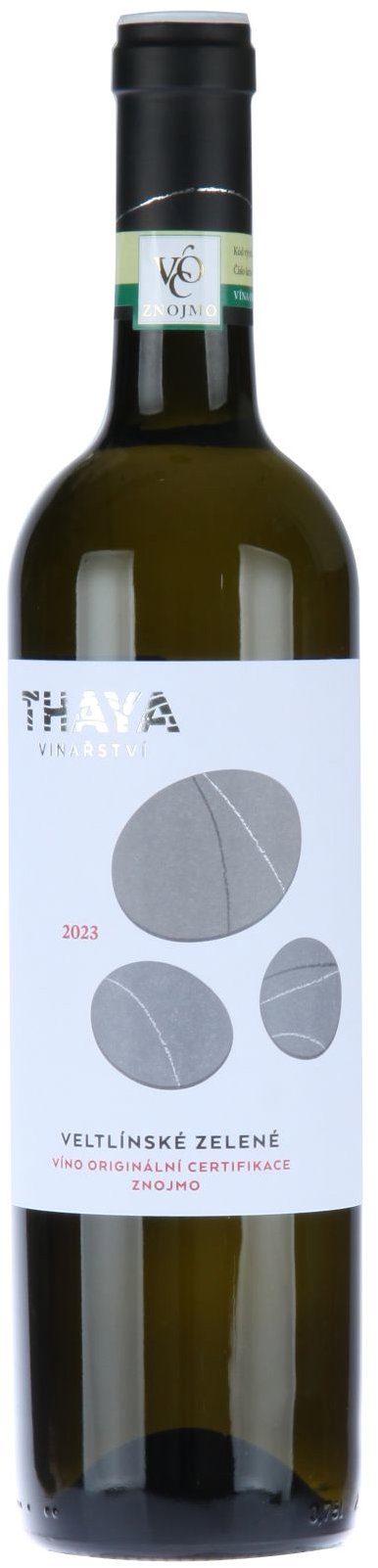 THAYA Veltlínské zelené VOC, 0,75 l, 13 % vol.