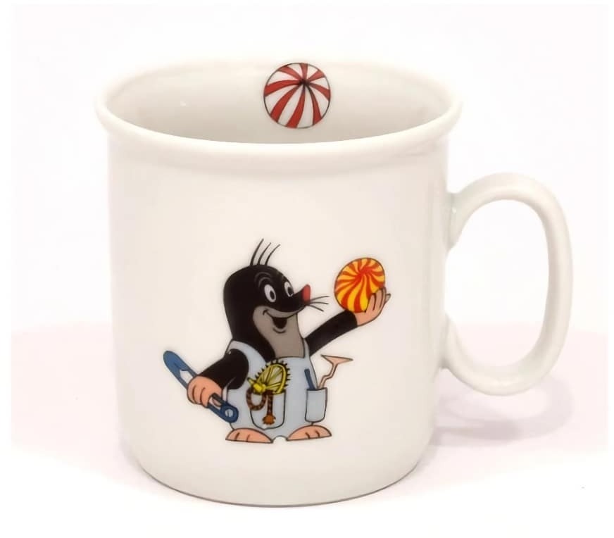 Thun Hrnek 220 ml KRTEK A MÍČ 1 ks porcelán