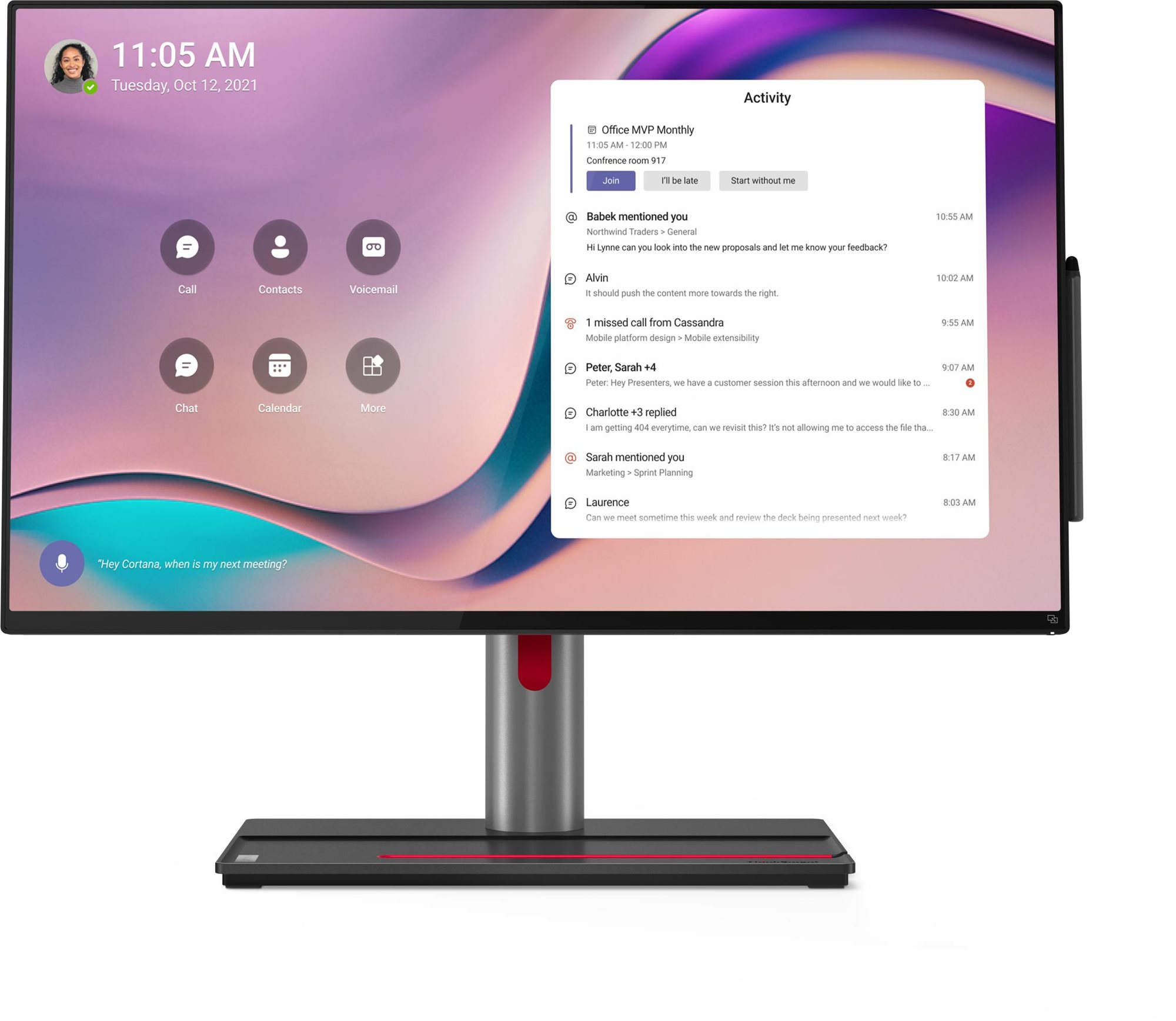 Lenovo ThinkSmart View Plus Teams