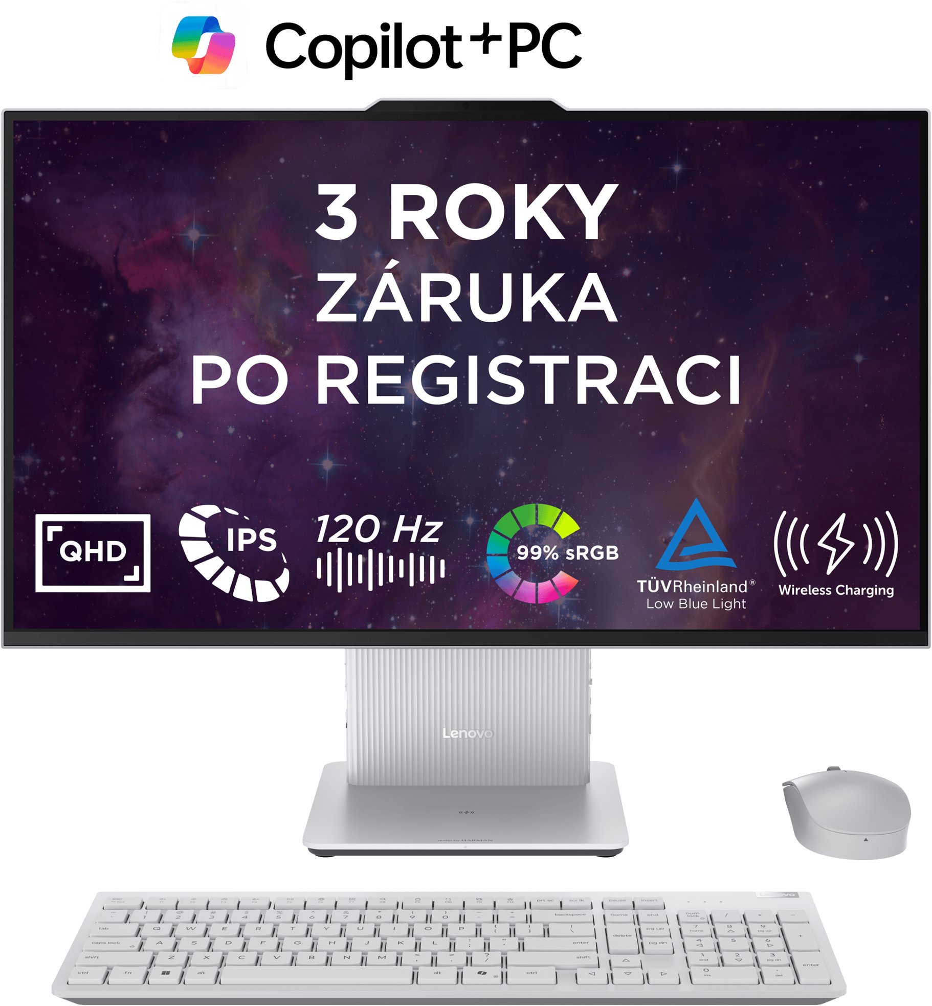 Lenovo IdeaCentre AIO 27IPH11 Cloud Grey