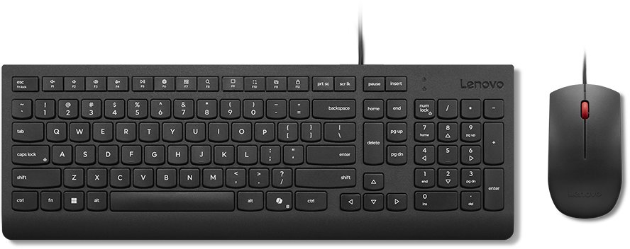 Lenovo Essential Wired Combo Keyboard and Mouse (CZ)