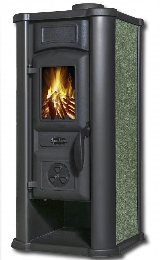 Tim Sistem Diana ECO zelená, 4,73 kW, kouřovod 120 mm