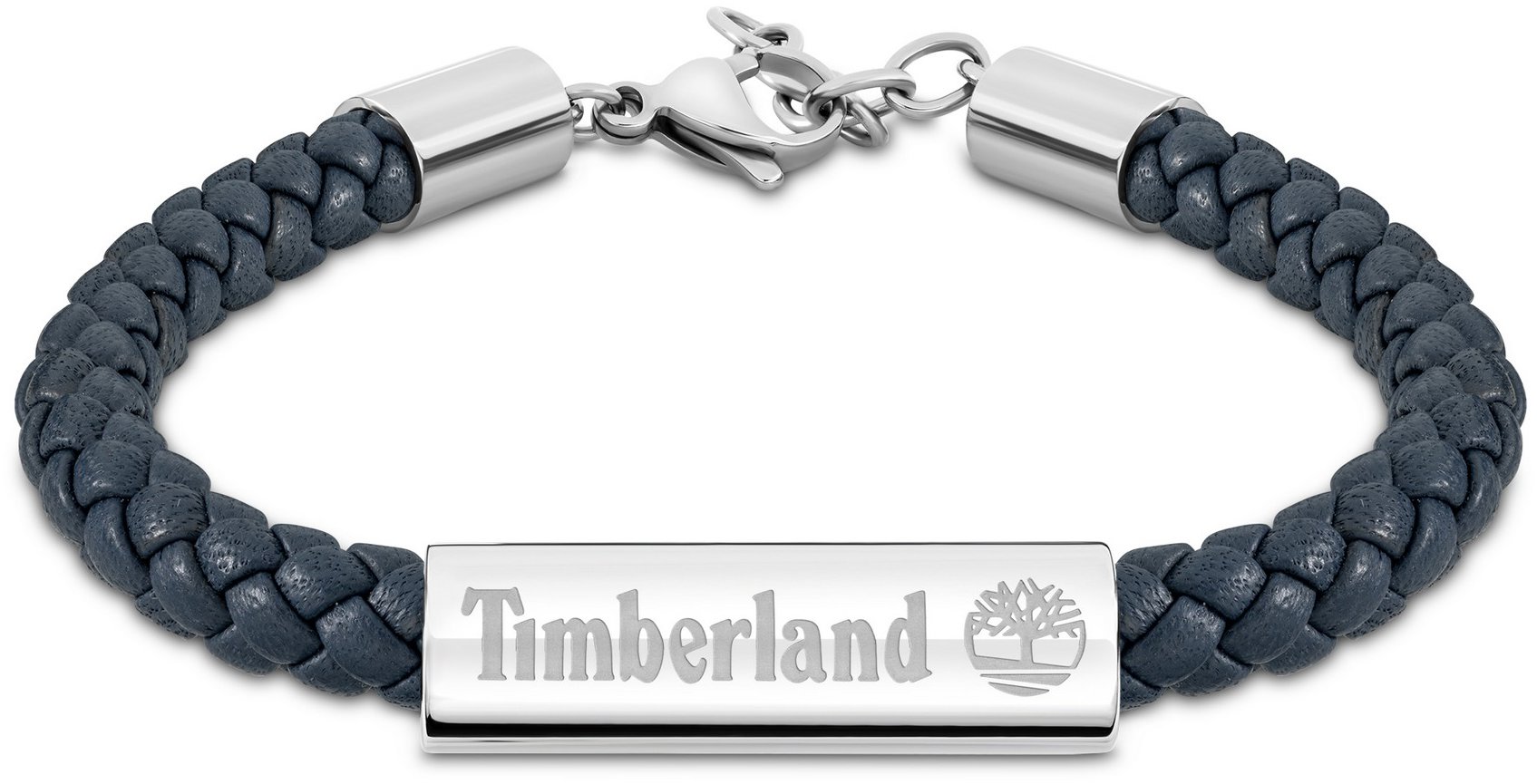 Timberland pánský náramek kožený modrý TDAGB0001806