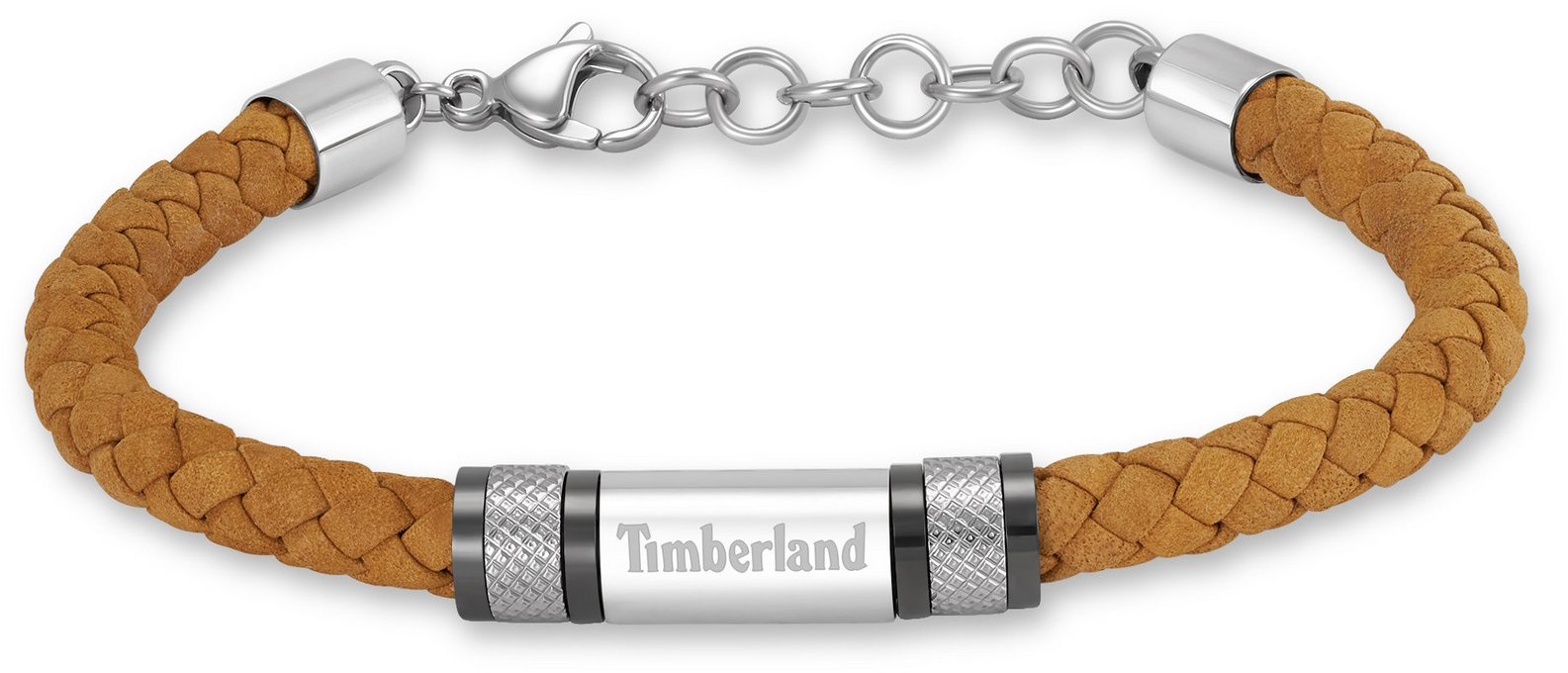 Timberland pánský náramek kožený světle hnědý TDAGB0003203