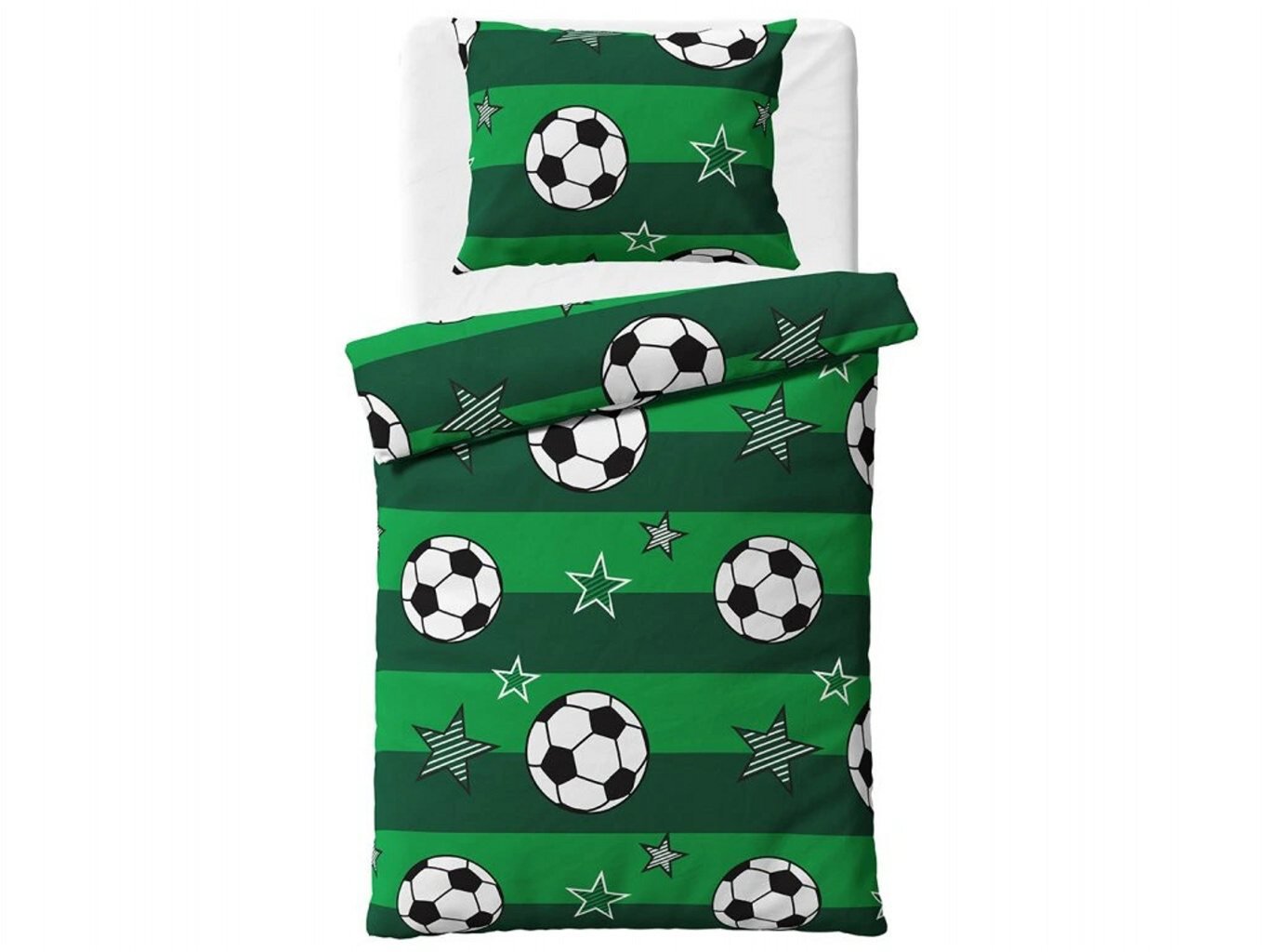 TipTrade Povlečení bavlna Fotbal 140 × 200, 70 × 90 cm