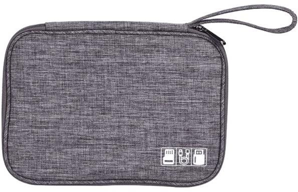 Organizér kabelů a elektroniky L - Šedá