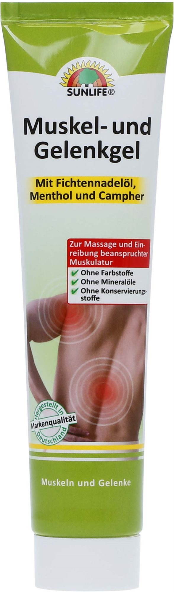 SUNLIFE Masážní Gel na Svaly a Klouby 100 ml