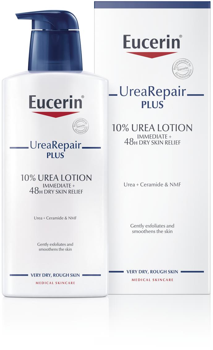 EUCERIN UreaRepair tělové mléko 10% urea 400 ml