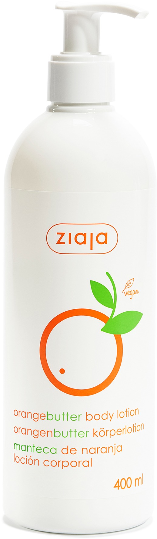 ZIAJA Pomerančové máslo Tělové mléko 400 ml