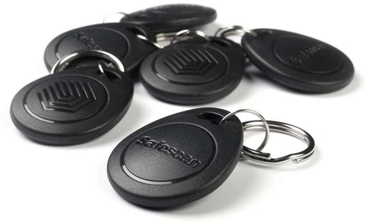 Sada 25 RFID klíčenek TimeMoto RF-100 pro docházkový systém