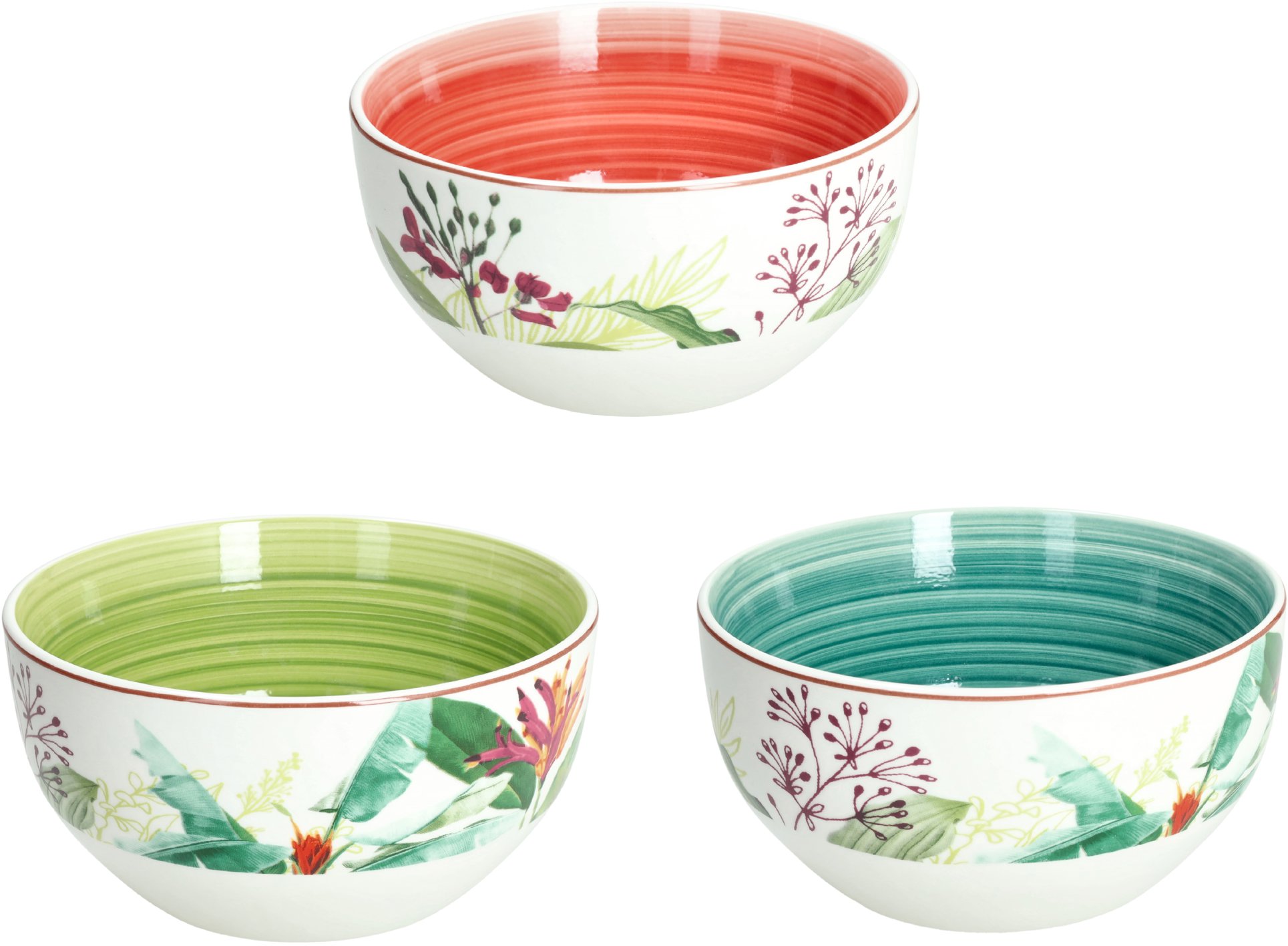 Tognana TROPICALIA Sada misek 6 ks 14 cm