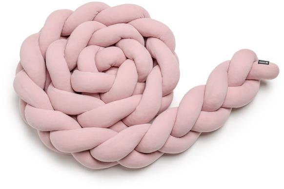 T-TOMI Pletený mantinel 220 cm Pink