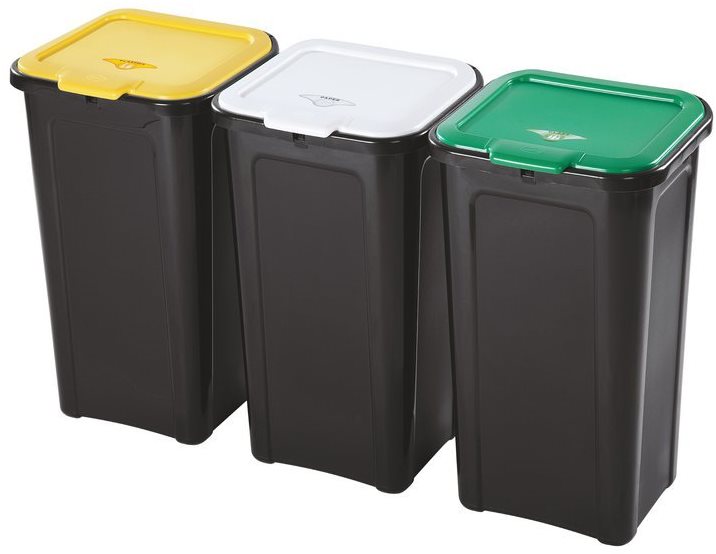 Tontarelli Koše na tříděný odpad 3 × 45 l