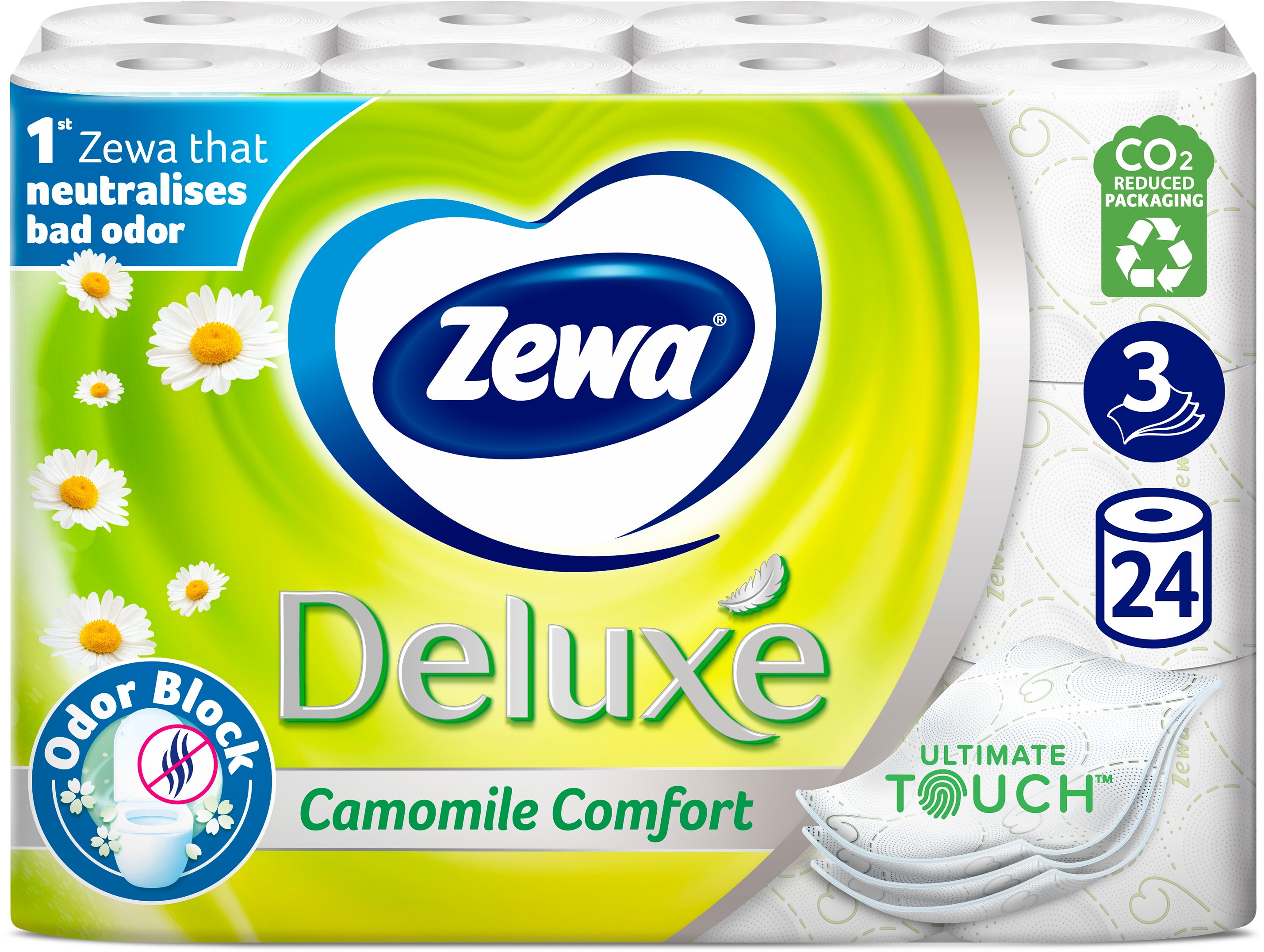 ZEWA Deluxe Camomile Comfort (24 rolí)