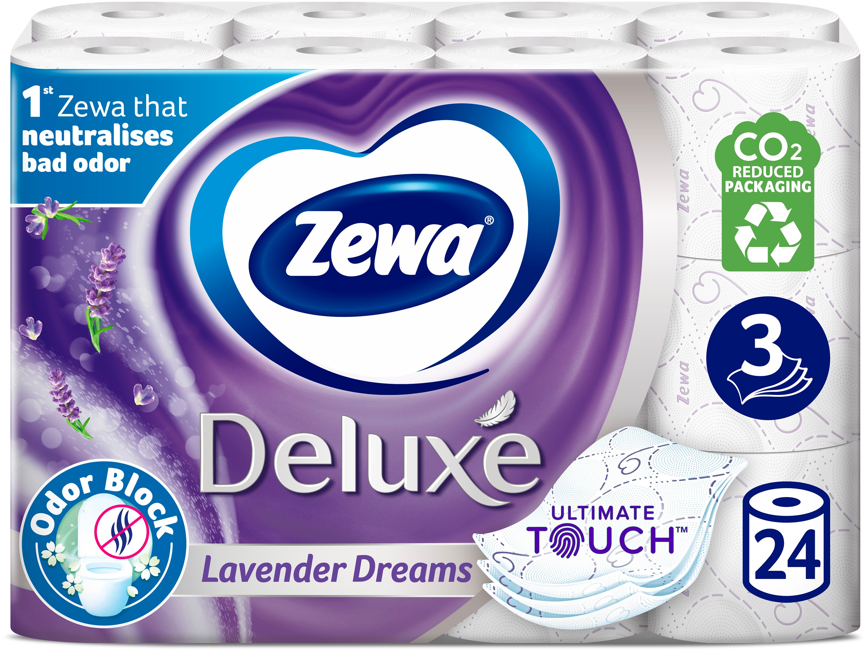 ZEWA Deluxe Lavender Dreams (24 rolí)
