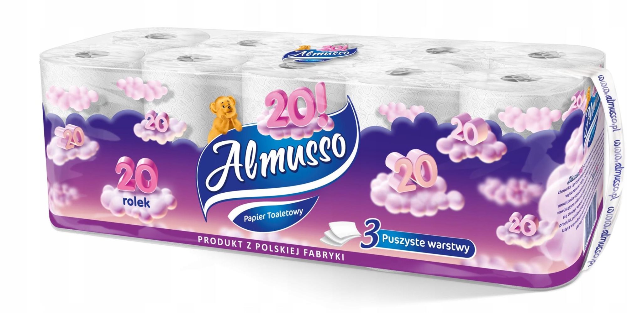 ALMUSSO neparfémovaný 20 ks