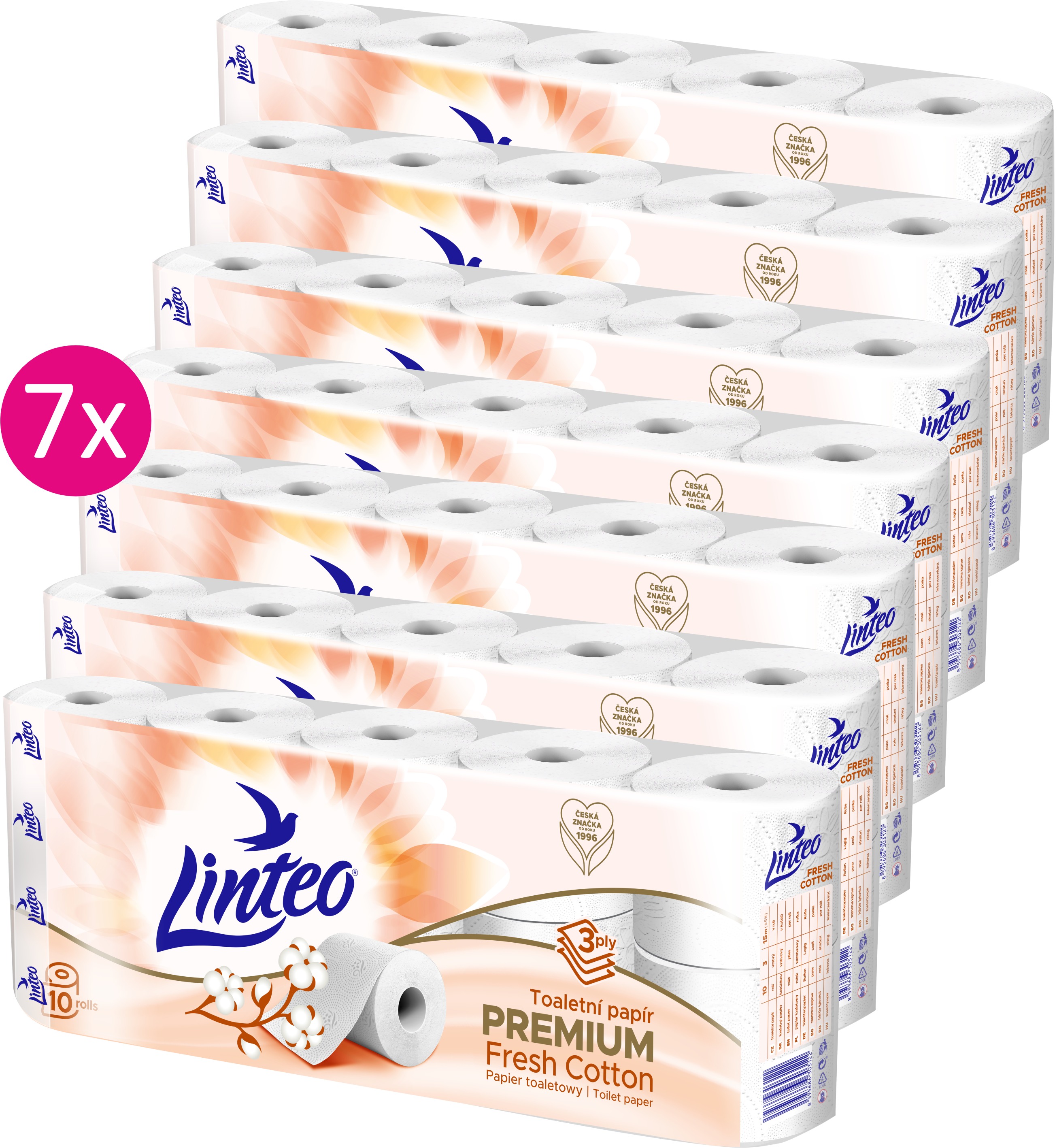 LINTEO Premium Cotton (7× 10 ks)