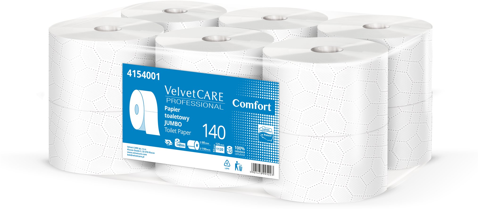 VELVETCARE Professional Comfort 140 m (12 ks)