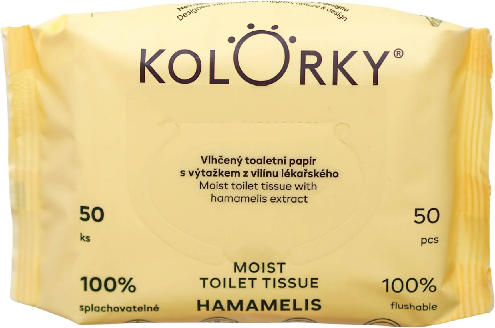 KOLORKY Moist Toilet Tissue Hamamelis 50 ks