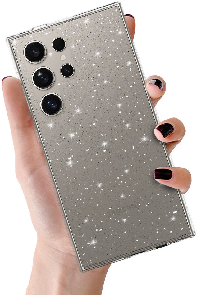 TopQ Zadní kryt pro Samsung S25 Ultra Crystal průhledný