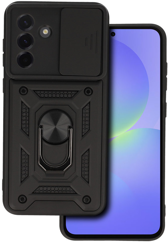 TopQ Ultra odolný Armor Lens pro Samsung A36 černý