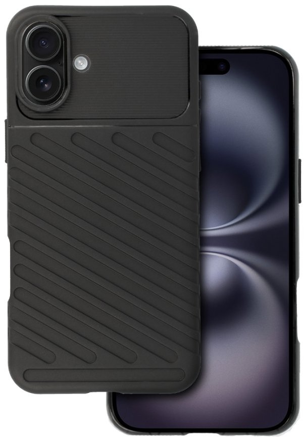 TopQ Thunder pro iPhone 16 černý