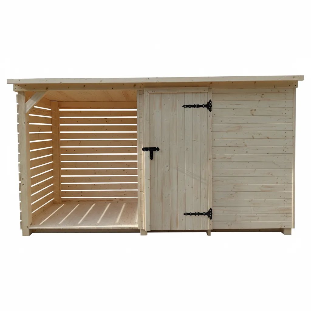 TopKing s kůlnou, 3,6 × 1,2 × 1,85 m