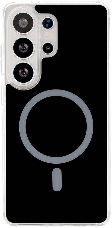 TopQ ochranný kryt Glossy MagSafe pro Samsung Galaxy S26 Ultra černý