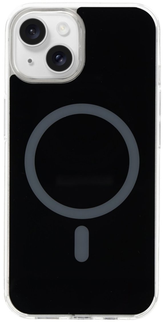 TopQ ochranný kryt Glossy MagSafe pro iPhone 13/14 černý
