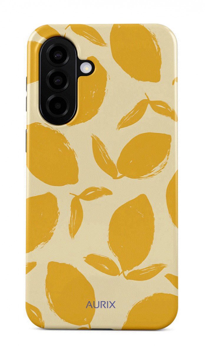 TopQ kryt AURIX Samsung A37 5G pevný Lemon Tart