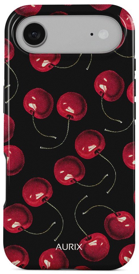 TopQ kryt AURIX MagSafe iPhone Air Cherrybomb