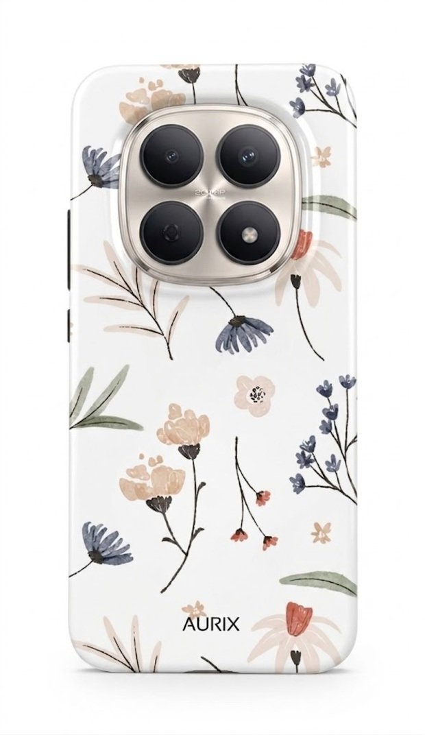 TopQ kryt AURIX Xiaomi Redmi Note 15 pevný Floral Fantasy