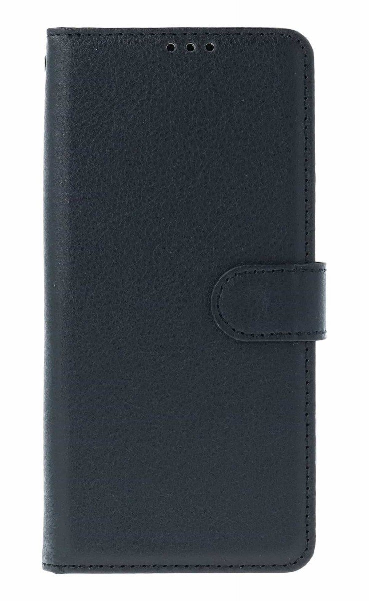 TopQ Pouzdro Xiaomi Redmi Note 14 knížkové černé s přezkou 137341