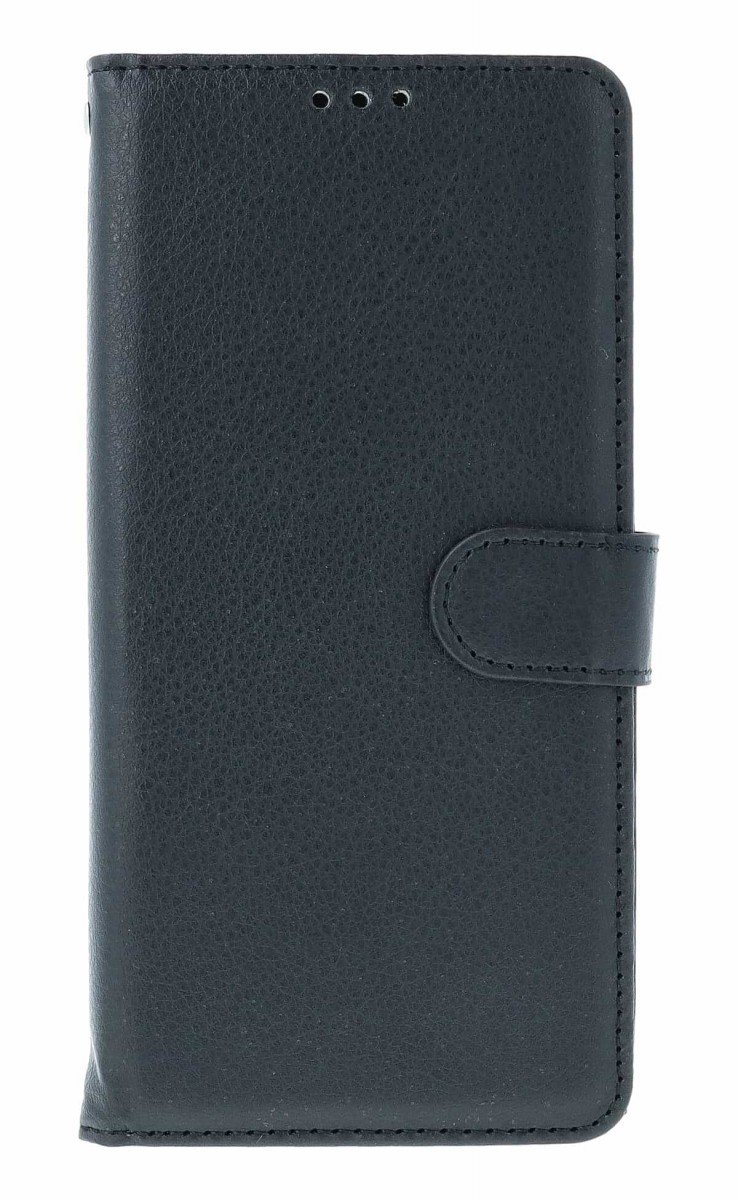 TopQ Pouzdro Xiaomi Redmi Note 14 Pro+ 5G knížkové černé s přezkou 137345