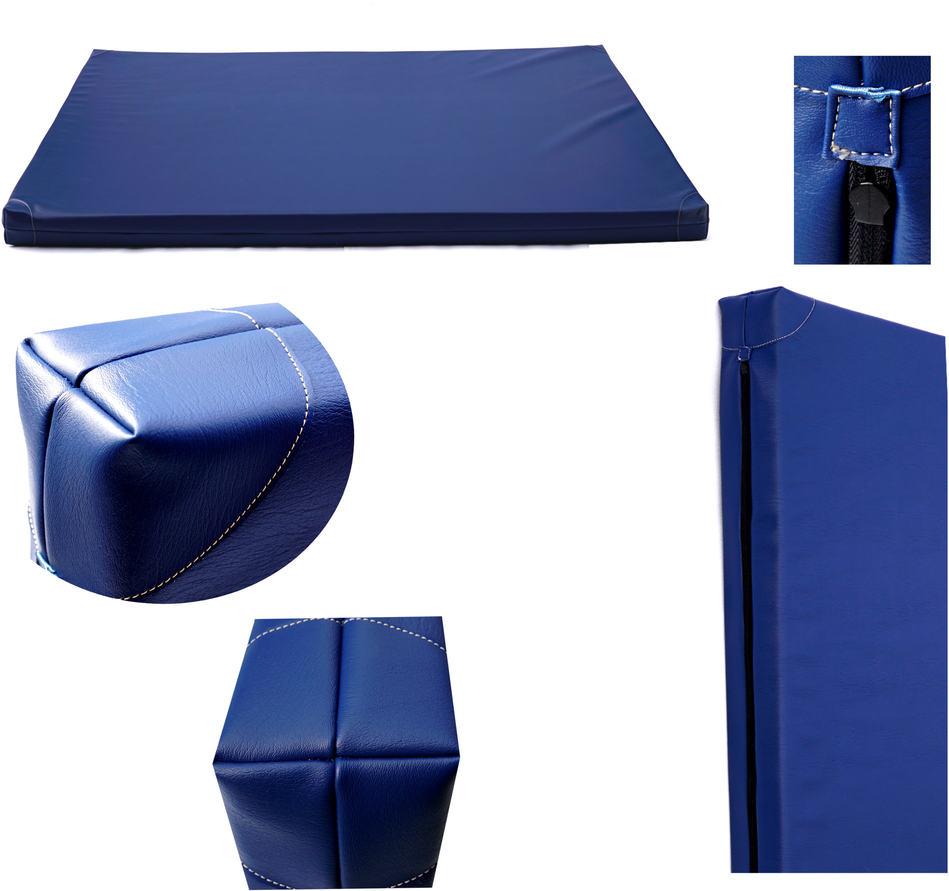 TopKing Profesionální gymnastická žíněnka pro sportovce 200 × 120 × 10 cm Granátová