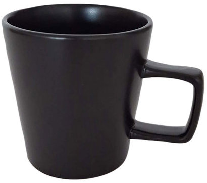 KITCHISIMO Hrnek černý mat 350 ml